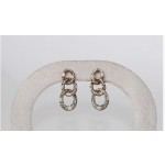 Link diamond earrings