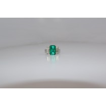 Gorgeous Colombian Emerald ring.