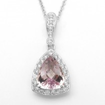 Diamond & Amethyst Necklace