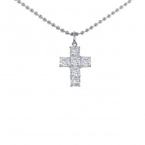 Platinum Diamond Cross