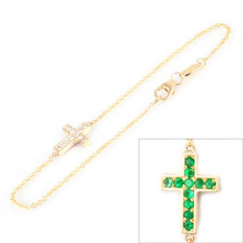 Double Cross Bracelet