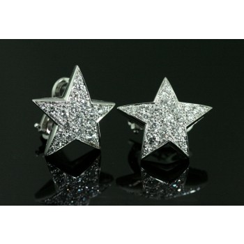 Diamond Star earrings.